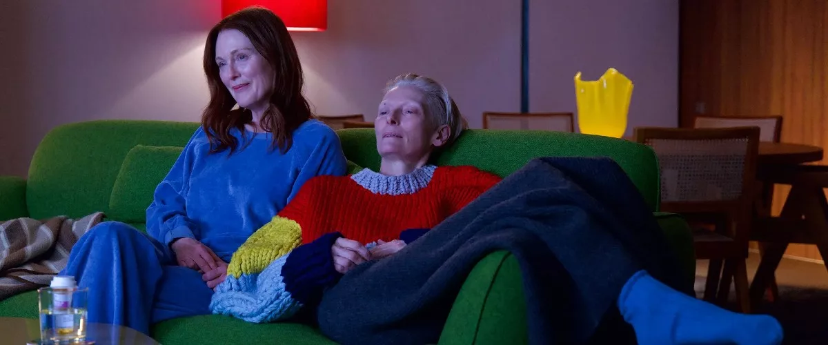 The Room Next Door Pedro Almodovar Tilda Swinton Julianne Moore Film Review